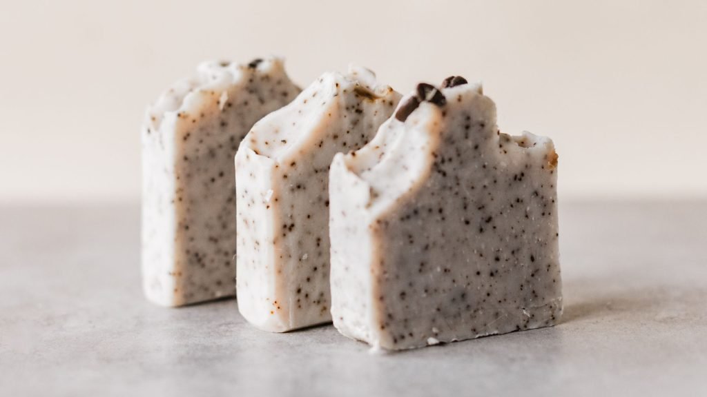 product photography of soap